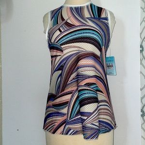 Sofibella Ladies S Sleeveless Golf Tennis Pickelball Top NEW NWT